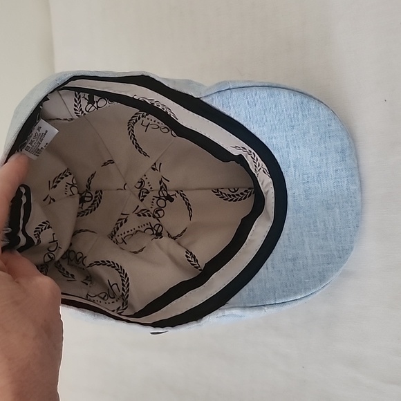 Epoch Light Blue Linen Classic Duckbill Ivy hat Cap One size - Picture 4 of 6